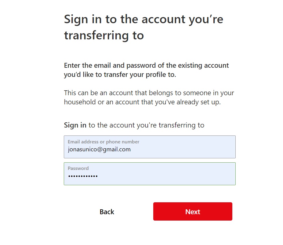 Cómo mover su perfil de Netflix a una cuenta nueva o existente