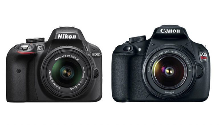 Canon T5 frente a Nikon D3300