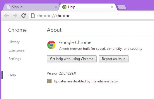 Cómo detener las actualizaciones automáticas de Google Chrome