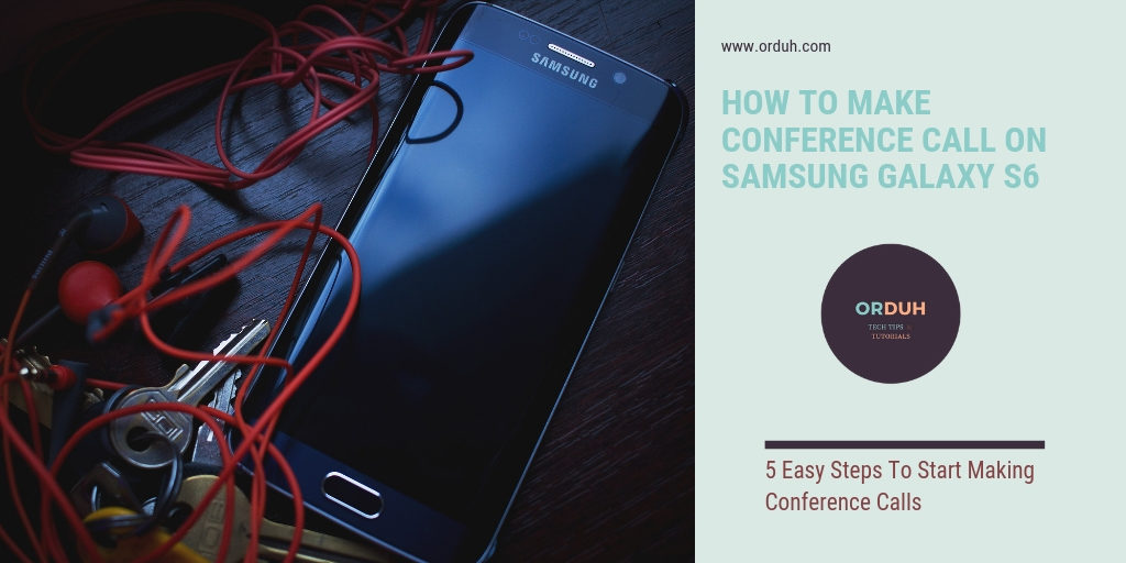 Cómo realizar una conferencia telefónica en Samsung Galaxy S6